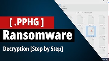[SOLVED] How To Remove PPHG Virus, [.pphg Decryption - Step by Step Assistance ]