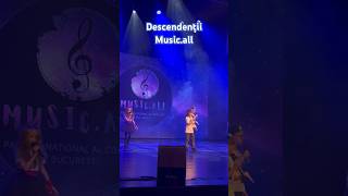 Descendenții la Palatul copiilor! #viral #foryou #shorte #musical #descendants #happy #stage