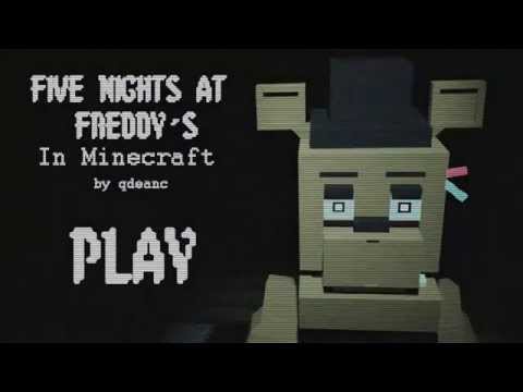 Minecraft Five Night's at Freddy's Animation - TheAtlanticCraft's FNAF mod: