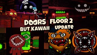 [Roblox] Doors but Kawaii (Floor 2 update) Gameplay