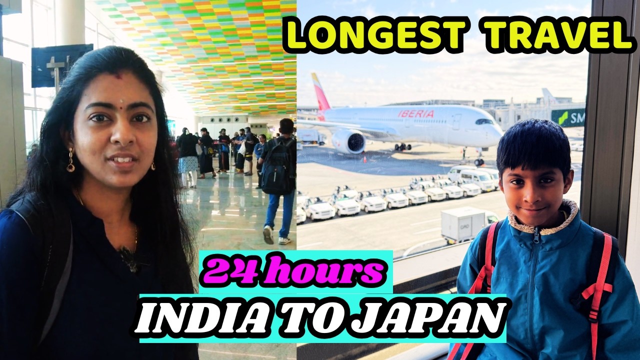 Bye India! ✈️Why 24hr travel?| விடுமுறை முடிந்து மீண்டும் ஜப்பான் Livewithmeinjapanvlogs