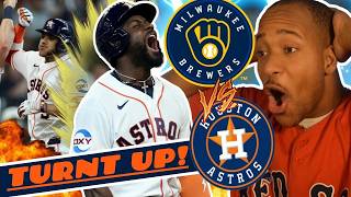 BREWS-ING THE EGO! || BREWERS VS ASTROS GAME 2 HIGHLIGHTS FAN REACTION