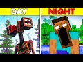 Minecraft siren head vs cartoon cat vs herobrine  minecrafts cartoon cat 8