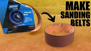 Trick - How to make your own Sanding Belts