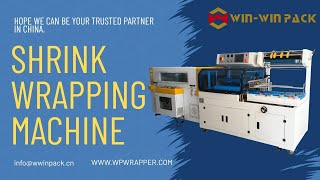 Famous WIN-WIN PACK Automatic Sealing & Shrinking Machine | 12 Packs/Min | Unlimited Packaging Length Wealth