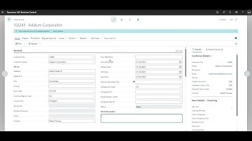 Keyboard Shortcuts in Business Central