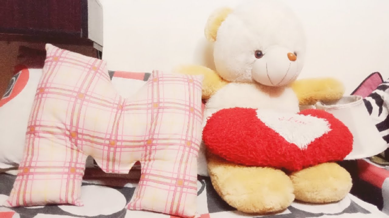 3D Alphabet Cushion || Create and Craft || Letter Cushion Tutorial