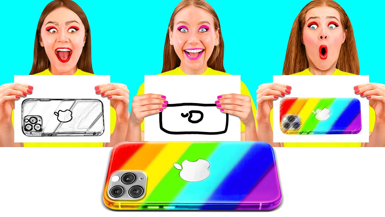 Who Draws it Better Take The Prize | Funny Situations by PaRaRa Challenge