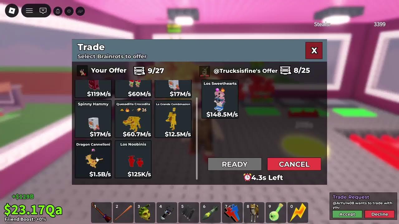 TRADING IN SAB!!!!!!