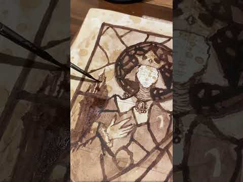Sketchbook of Chinese ink drawings