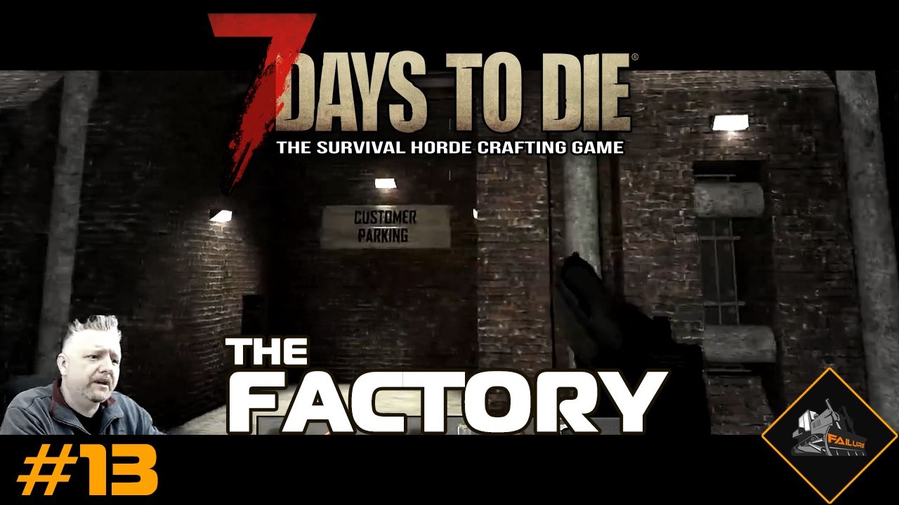 Factory Megabuild | 7 Days to Die Alpha 15 | Live stream part 2 | Gameplay #13 games people play