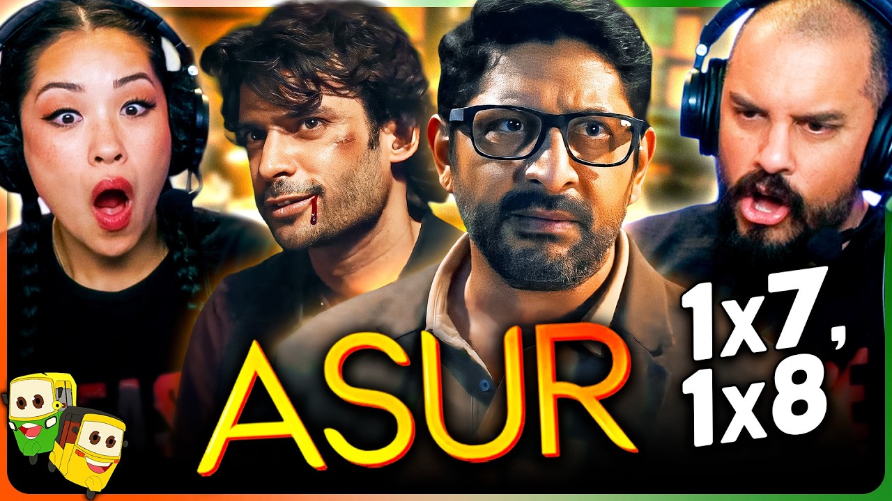 ASUR 1x7 & 1x8 Season Finale Reaction! | Arshad Warsi | Barun Sobti | Anupriya Goenka