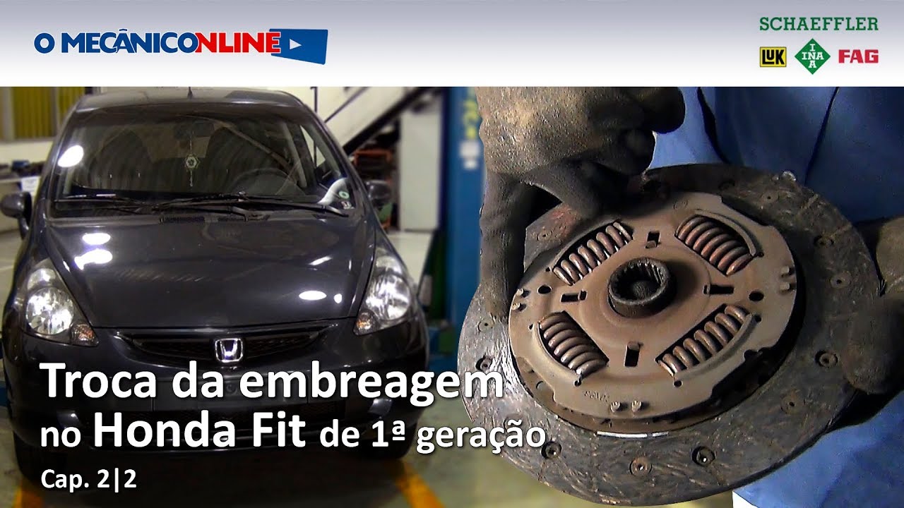Substituição da embreagem no Honda Fit de 1ª geração (Capítulo 2 de 2)