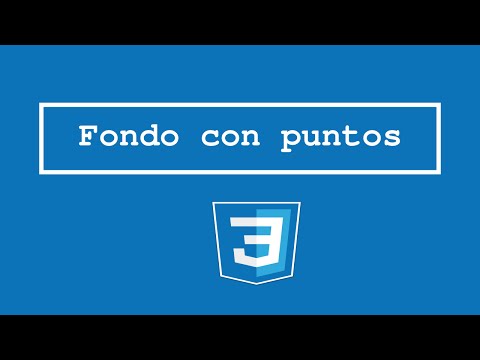 Fondo de puntos con CSS