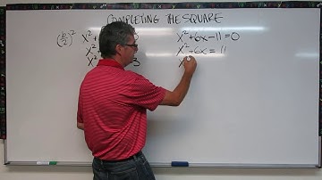 Solving Quadratic Equations by Completing the Square Part 2