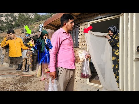 ❤️ The Nomadic Mother and the Kind Cameraman; A Story of Love and Hard Work in the Mountain Shelter