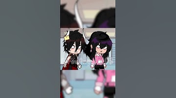 Why are you sitting in a circle of salt | my inner demons | fixed vs | #aphmau #gacha ￼