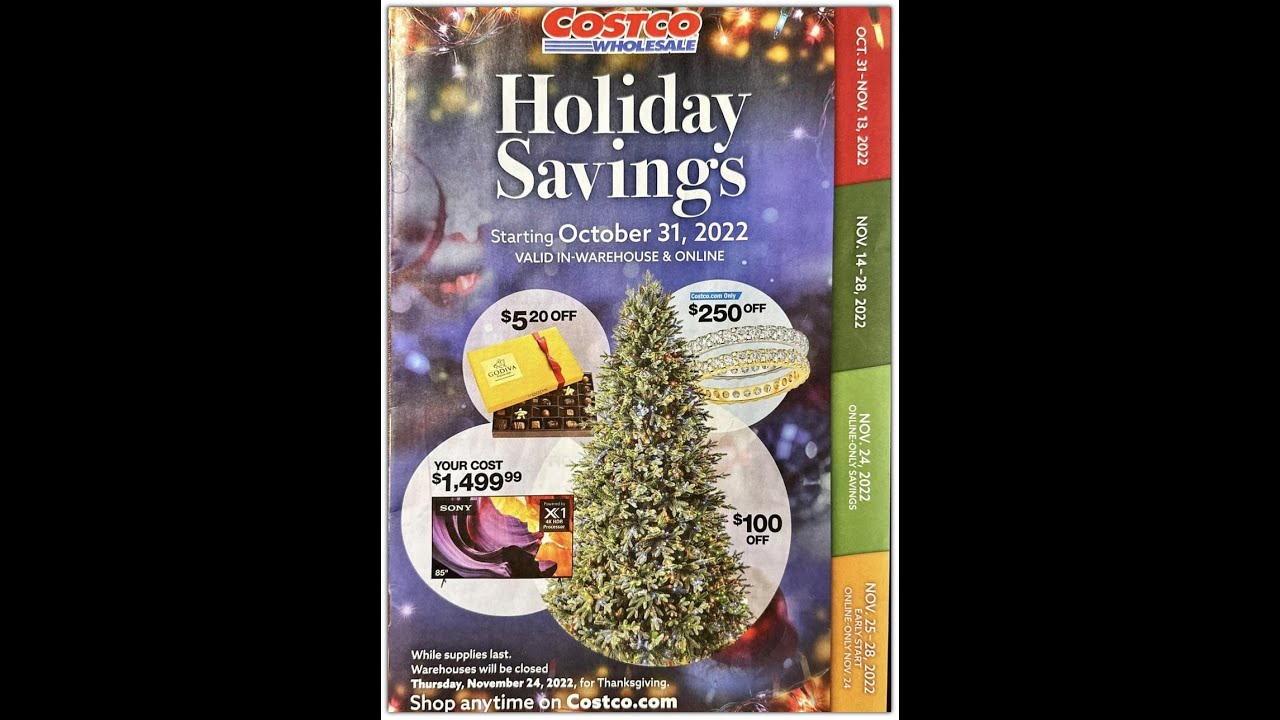Costco Black Friday 2022 Ad. Costco Black Friday Deals & Sales YouTube
