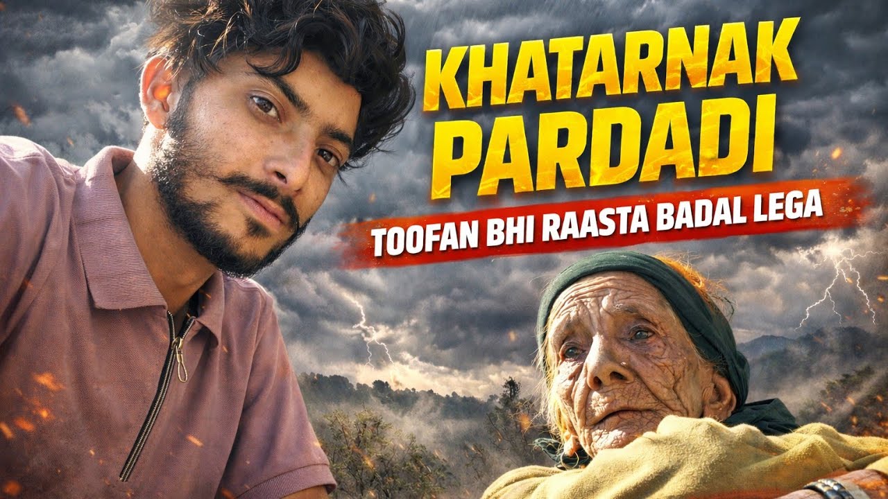 Gaoʻn mai aya tufan Khatarnak Pardadi: Toofan bhi raasta badal lega.