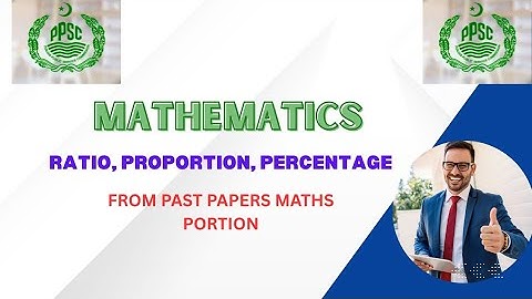 MATHEMATICS | PPSC | FPSC | AND FOR ALL COMPETETIVE EXAMS