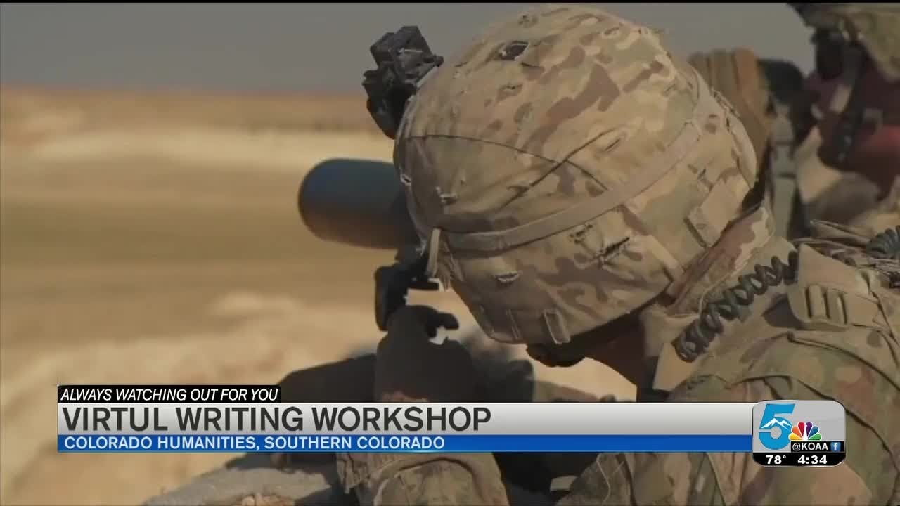 Free virtual writing workshops held to help veterans and spouses heal from trauma