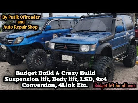 Usapang Suspension & Body lift, LSD, 4x4 Conversion, 4Link Etc by Putik Offroader with Boss Larry