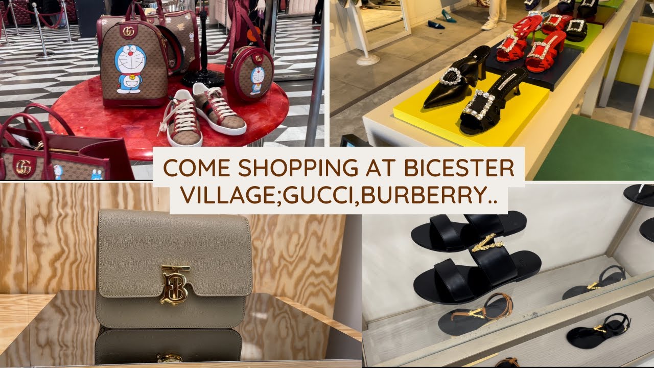 COME LUXURY SHOPPING WITH ME AT BICESTER VILLAGE20SECRET SALE GUCCI