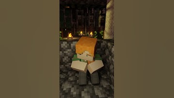 i was so scared - Alex and Steve Life (Minecraft Animation) #shorts