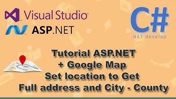 ASP.NET C# and Google Map - Full address