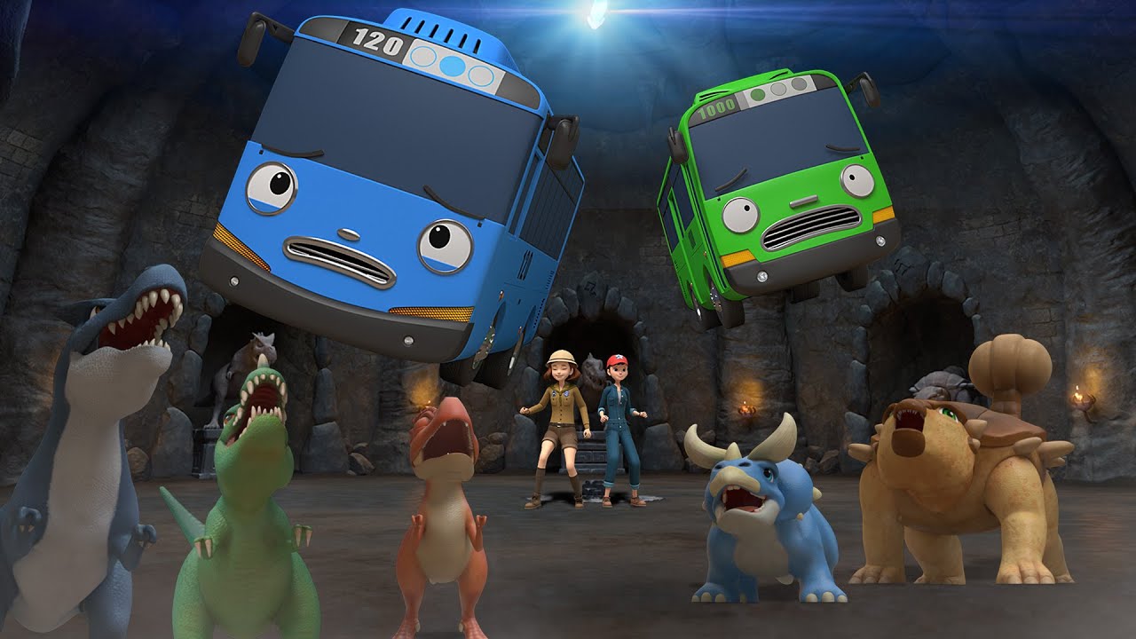 Kartun Anak l Tayo Dinosaurus Petualangan l Tayo Bus Kecil l ICONIX KIDS