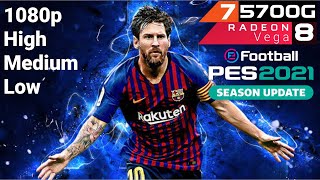 EFOOTBALL PES 2021| Ryzen 7 5700G & 16gb | Vega 8 | No GPU Test