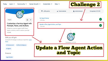 Update a Flow, Agent Action, and Topic | Customize a Service Agent with Prompts Flows and Actions