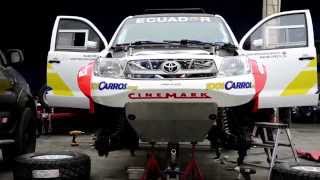 Promocional  Hilux Equipo Ecuador Dakar 2015 / Radart Digital