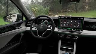 The all-new Volkswagen Tiguan Interior Design in Cipressino Green