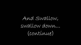 Video voorbeeld van "Blindside - Swallow (With Lyrics)"