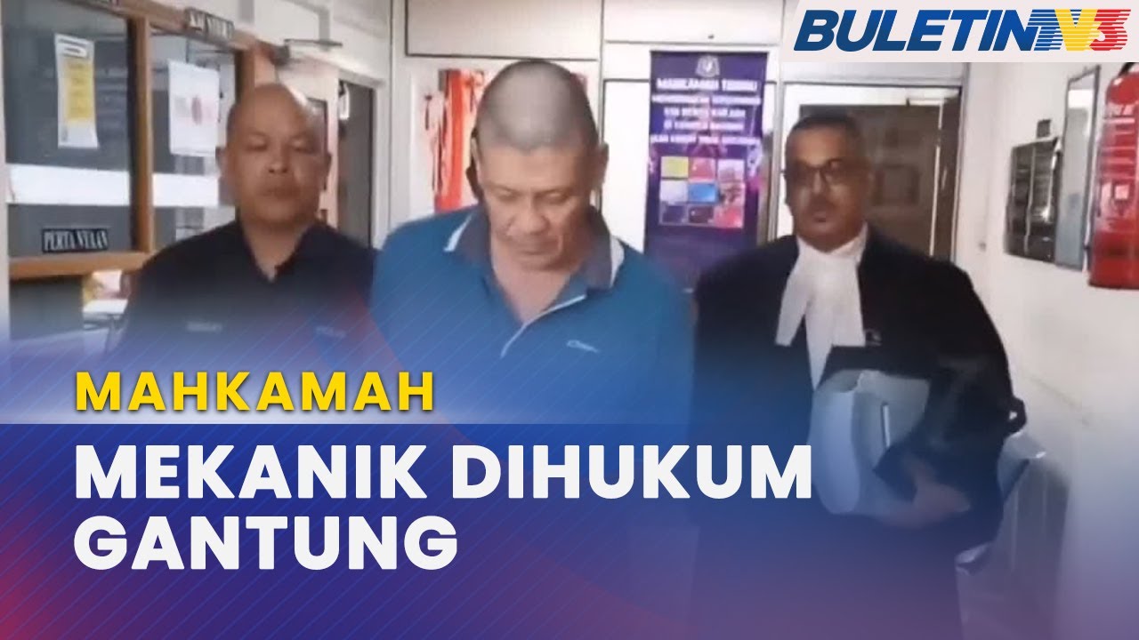MAHKAMAH | Mekanik Edar Dadah Hampir 200Kg Ke Tali Gantung