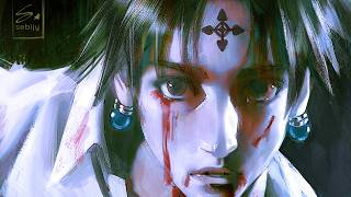 Illustration process - Chrollo Lucilfer (preview)