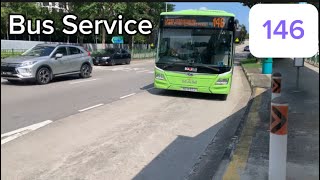 First day of Bus Service 146 SG1837J