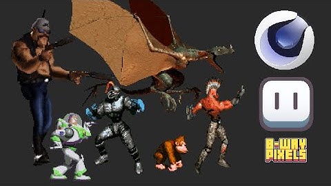 0 · How to make Pre-Render Sprites for 2D Video Games: Udemy Promo