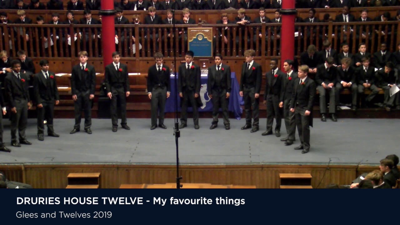 Harrow Druries House Twelve 2019- My Favorite Things