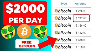 Earn FREE BITCOIN Every 5 MINUTES | Free Crypto | FREE BITCOIN SITES (Make Money Online) Glynn Kosky