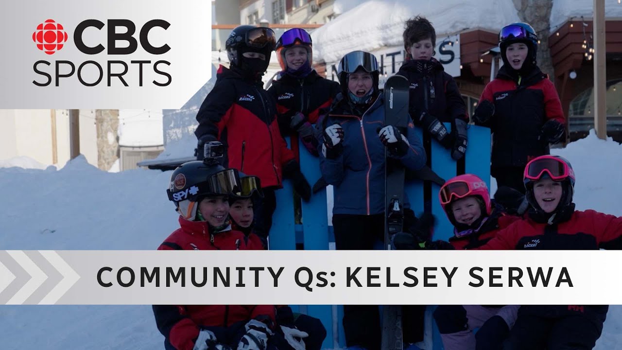 Canadian Olympic ski cross champion Kelsey Serwa answers questions from young skiers | 
