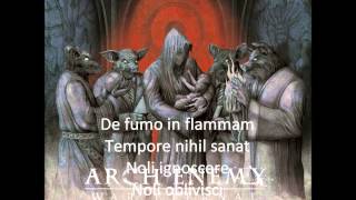 Tempore Nihil Sanat (Prelude In F Minor) - Arch Enemy (+ Lyrics)