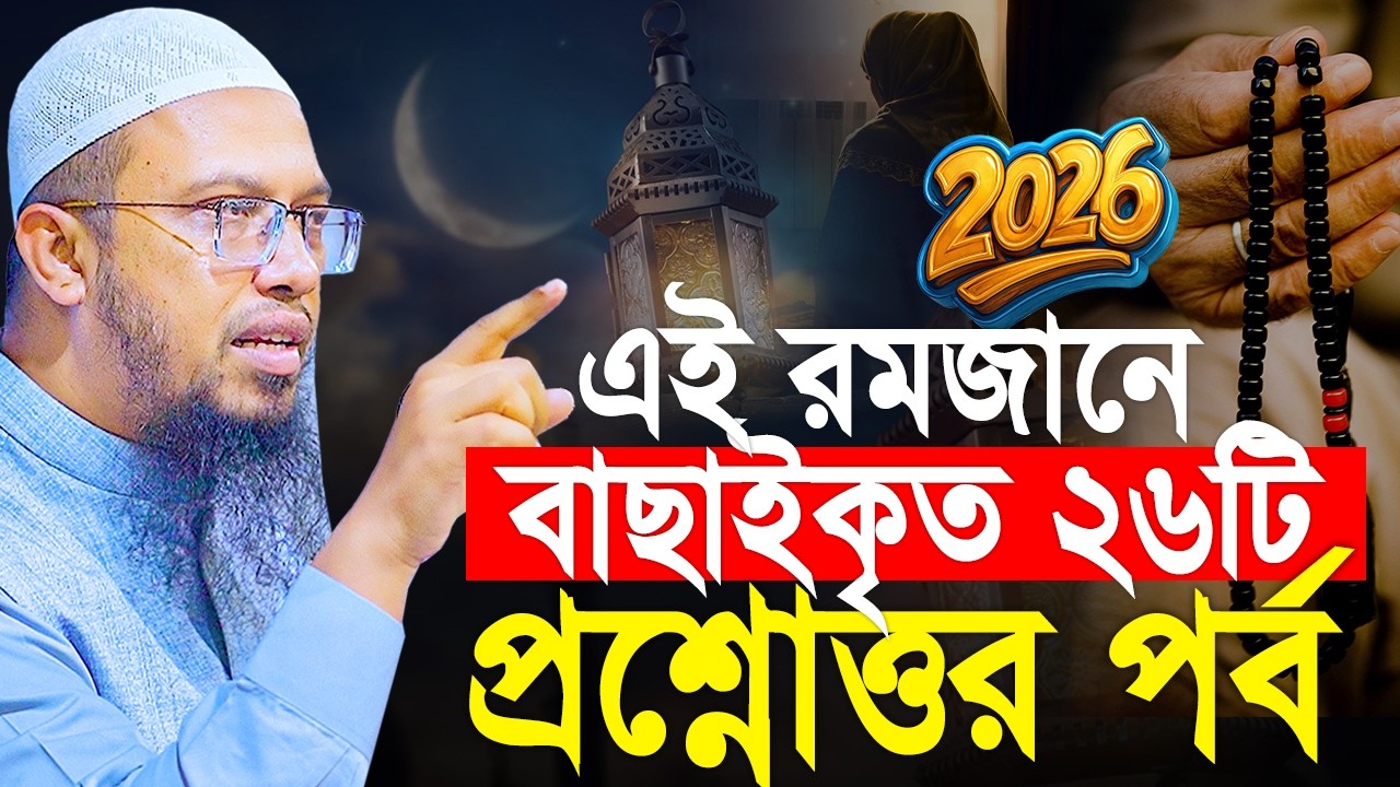 এই রমজানে বাছাই করা ২৬টি প্রশ্নোত্তর পর্ব। Shaikh Ahmadullah Question Answer