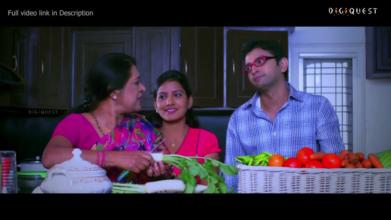 Rohit and Kavya Singh | Telugu comedy scene |  Digiquest Movies | Half Boil