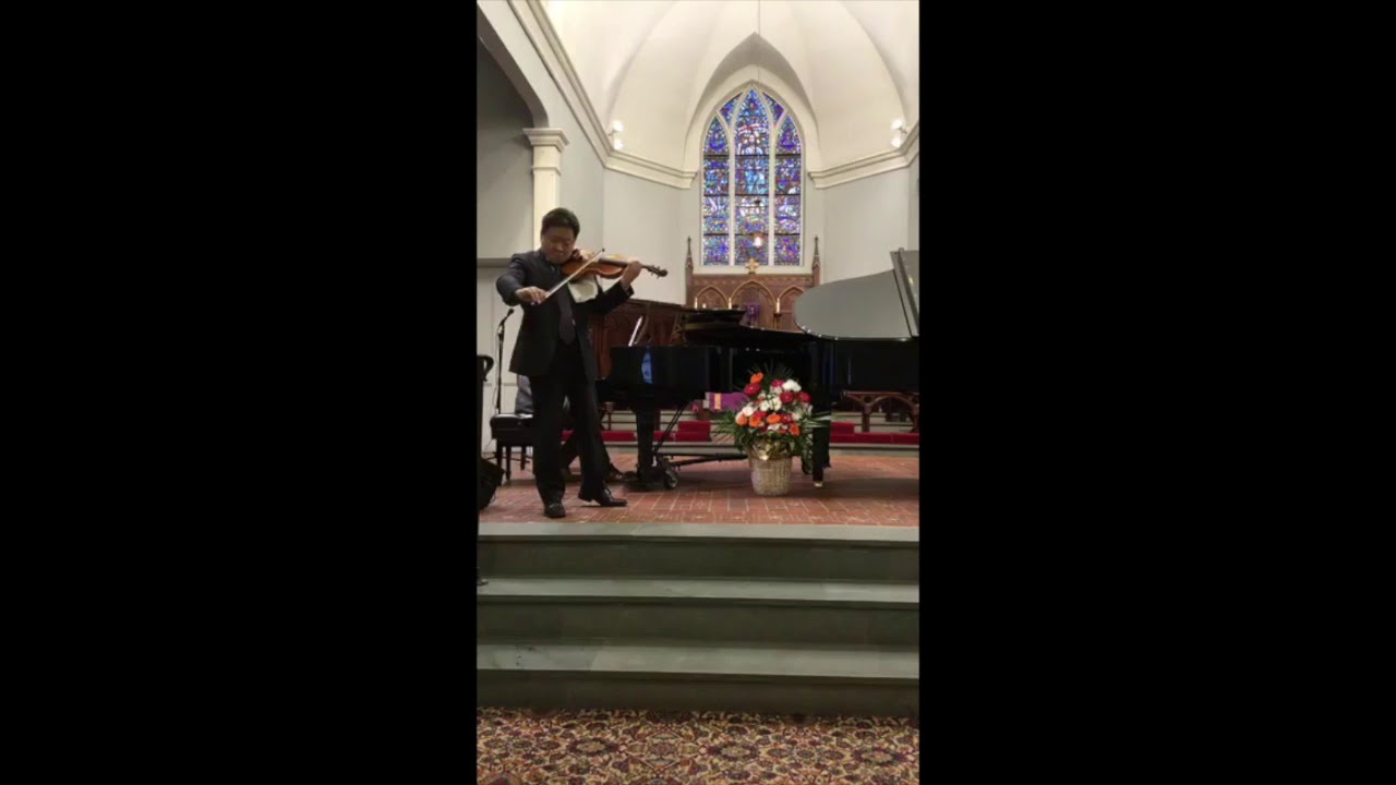 Ruotao Mao (Violin) Praeludium and Allegro- Kriesler