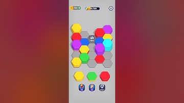 Hexa sort level 6 gameplay