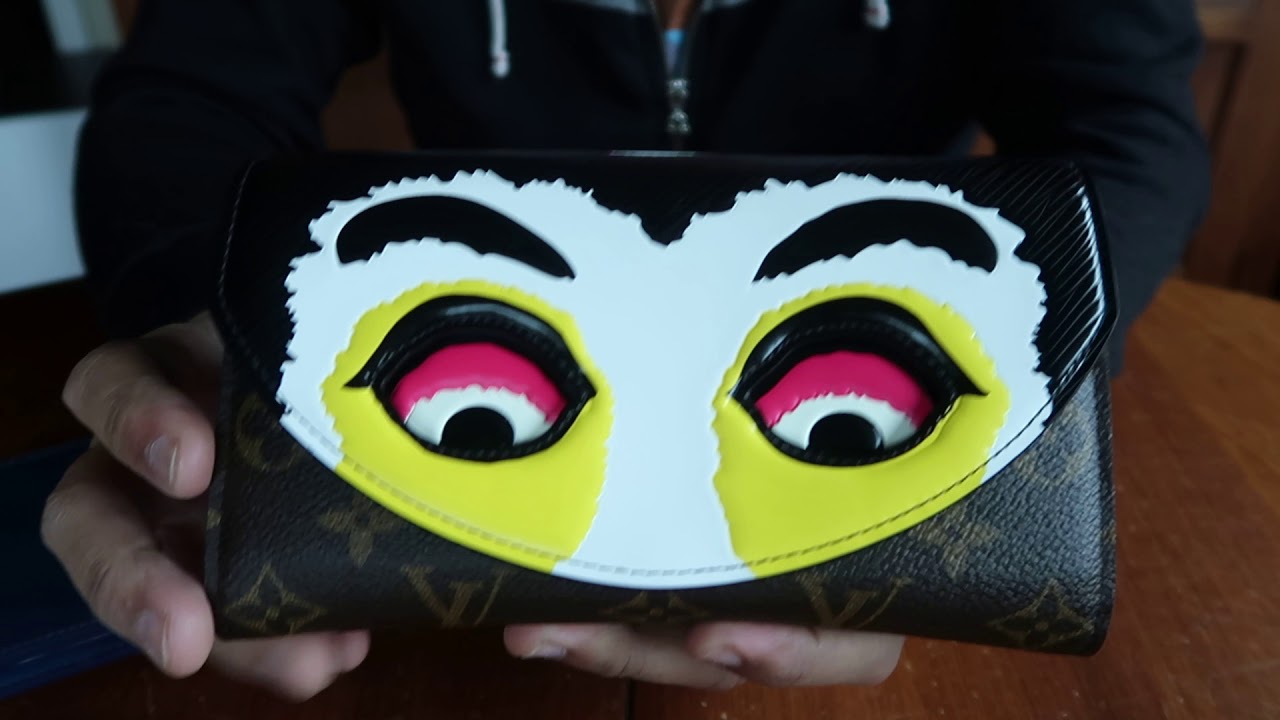 Louis Vuitton Sarah Kabuki Mask Wallet