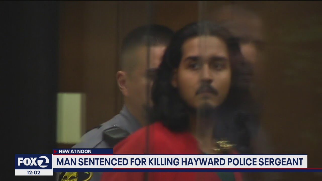 Hayward cop killer sentenced to 50 years to life in prison - YouTube