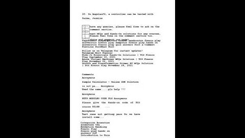 AngularJS Packaging and Testing MCQs